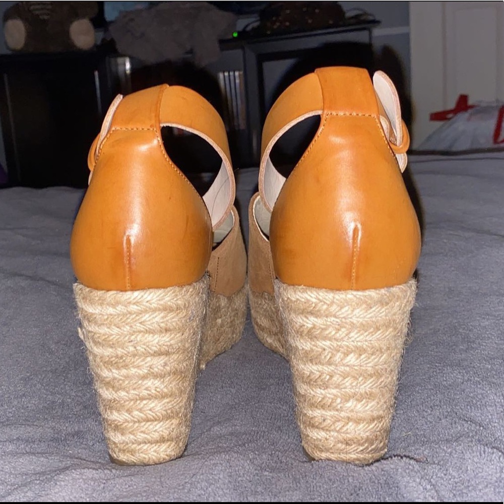 marc fisher cala espadrille platform sandals SZ 7 - Picture 4 of 7